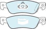 Brake Pads General CT Rear Bendix DB1163GCT for Honda Jazz GE Hatchback 1.5 i-VTEC 1.5LTP L15A7 L15A3