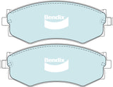 Brake Pads General CT Front Bendix DB1165GCT for Nissan Pulsar N16 Sedan 1.8LTP QG18DE