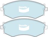 Brake Pads General CT Front Bendix DB1165GCT for Nissan Pulsar N16 Sedan 1.8LTP QG18DE