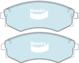 Brake Pads General CT Front Bendix DB1167GCT for Hyundai Elantra XD Sedan 2.0LTP G4GC