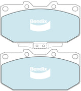 Brake Pads General CT Front Bendix DB1170GCT for Subaru Forester SF SF5 SUV S Turbo AWD 2.0LTP EJ205