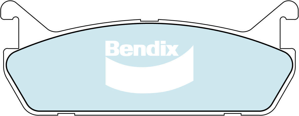 Bendix DB1180 General CT Disc Pad Set