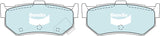 Bendix DB1196 General CT Disc Pad Set