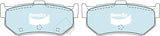 Bendix DB1196 General CT Disc Pad Set