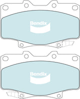 Bendix DB1199 Heavy Duty Disc Pad Set