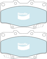 Bendix DB1199 Heavy Duty Disc Pad Set