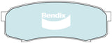 Brake Pads 4WD/SUV Rear Bendix DB12004WD for Toyota Land Cruiser Prado GRJ120 SUV WTi 4.0LTP 1GR FE
