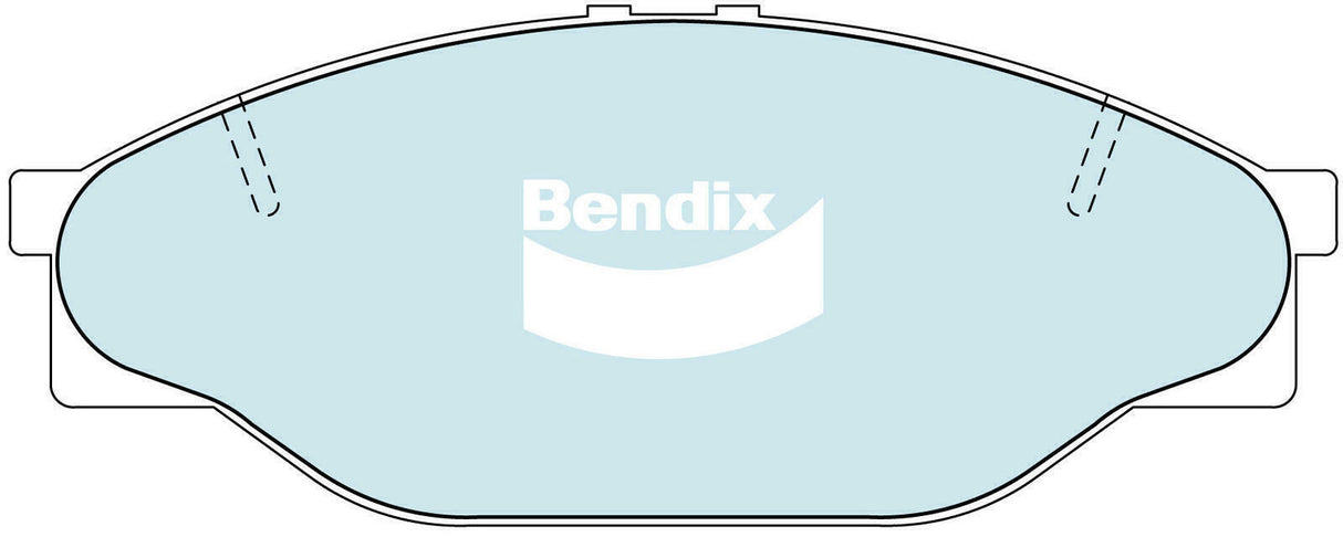 Brake Pads H/Duty Front Bendix DB1205HD for Toyota Regius RZH12 Wagon 2.4LTP 2RZ E