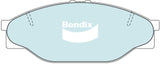 Brake Pads H/Duty Front Bendix DB1205HD for Toyota Regius RZH12 Wagon 2.4LTP 2RZ E