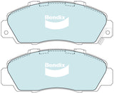 Brake Pads H/Duty Front Bendix DB1206HD for Honda CR-V RD SUV 4WD (RD1 RD3) 2.0LTP B20Z1