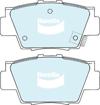 Bendix DB1207 General CT Disc Pad Set