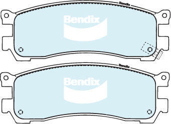 Bendix DB1222 General CT Disc Pad Set