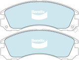 Brake Pads 4WD/SUV Front Bendix DB12234WD for Mitsubishi Lancer CZ CJ Sedan EVO VIII - 260 (CT9A) 2.0LTP 4G63 Turbo