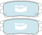Brake Pads H/Duty Bendix DB1231HD for Mitsubishi Verada KW Sedan 3.5 i Series II 3.5LTP 6G74