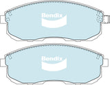 Brake Pads General CT Bendix DB1232GCT for Nissan 350 Z Z33 Roadster 3.5 3.5LTP VQ35DE