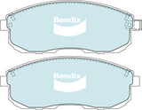 Brake Pads General CT Bendix DB1232GCT for Nissan 350 Z Z33 Roadster 3.5 3.5LTP VQ35HR