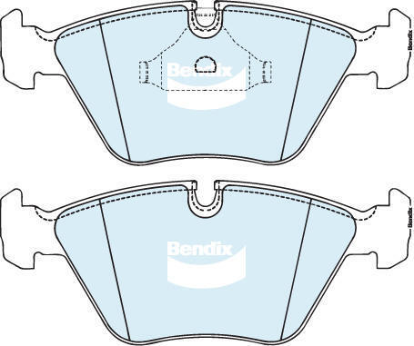 Bendix DB1242 General CT Disc Pad Set