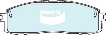 Bendix DB1244 General CT Disc Pad Set