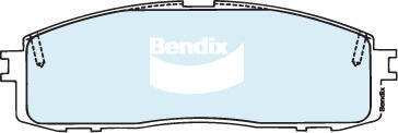 Bendix DB1244 General CT Disc Pad Set