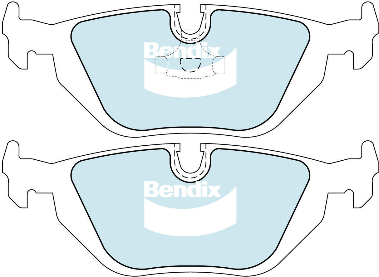 Bendix DB1245 Ultimate Disc Pad Set