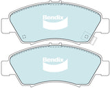 Brake Disc Pad Set Front Bendix DB1262 GCT For HONDA Civic EG EH Jazz GE GD GE2 GE3