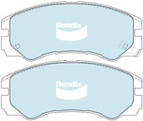 Brake Pads General CT Bendix DB1270GCT for Holden Rodeo TF Ute TD (TFR77) 3.0LTD 4JH1 TC