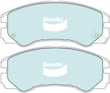 Brake Pads General CT Bendix DB1270GCT for Holden Rodeo TF Ute 4x4 (TFS25) 3.2LTP 6VD1