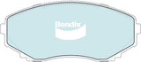 Brake Pads General CT Bendix DB1274GCT for Mazda E-Series SG SK Van E1800i 1.8LTP F8 (8V)