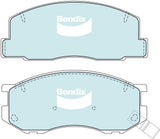 Brake Disc Pad Set Front Bendix DB1276 4WD For Toyota Spacia Townace