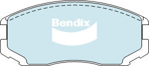 Brake Pads H/Duty Bendix DB1277HD for Mitsubishi Lancer CJ A CE Coupe 1.5 (CJ2) 1.5LTP 4G15 (16V)