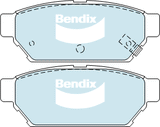 Brake Pads General CT Bendix DB1278GCT for Proton Satria C9 M Hatchback GTi 1.8LTP 4 G 93 (DOHC)