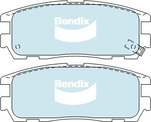 Brake Pads 4WD/SUV Bendix DB12804WD for Holden Rodeo TF Cab Chassis TD (TFR77) 3.0LTD 4JH1 TC