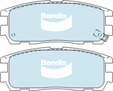 Brake Pads General CT Bendix DB1280GCT for Holden Frontera UES SUV i 4x4 2.2LTP X22SE