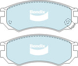 Brake Pads General CT Bendix DB1286GCT for Honda Jazz GE Hatchback 1.5 i-VTEC 1.5LTP L15A7 L15A3
