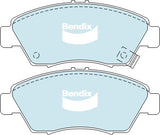 Brake Disc Pad Set Front Bendix DB1286 Ult For HONDA Civic CR-V Integra Jazz