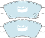 Brake Disc Pad Set Front Bendix DB1286 Ult For HONDA Civic CR-V Integra Jazz