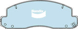 Brake Pads 4WD/SUV Bendix DB12934WD for Toyota Coaster  B4  B5 Bus 4.1 TD 4.1LTD 15B FTE