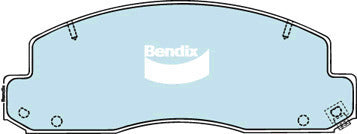 Brake Pads H/Duty Bendix DB1293HD for Toyota Coaster  B4  B5 Bus 3.7 D 3.7LTD 14B
