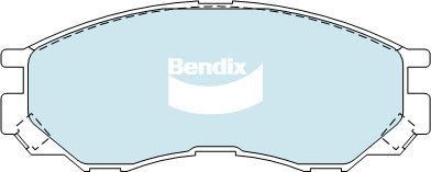 Brake Disc Pad Set Front Bendix DB1297 4WD For MITSUBISHI DELICA EXPRESS TRITON
