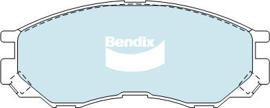 Brake Disc Pad Set Front Bendix DB1297 4WD For MITSUBISHI DELICA EXPRESS TRITON