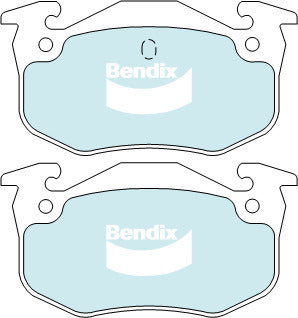 Brake Pads General CT Bendix DB1301GCT for Renault Clio X65 Hatchback Sport (CB0M) 2.0LTP F4R.736 F4R.730