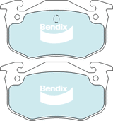 Brake Pads General CT Bendix DB1301GCT for Renault Clio X65 Hatchback Sport (CB0M) 2.0LTP F4R.736 F4R.730