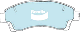 Brake Pads 4WD/SUV Bendix DB13224WD for Mazda B-Serie Bravo UN Ute 2.6 i 2.6LTP G6Y1
