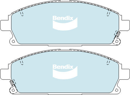 Brake Pads 4WD/SUV Bendix DB13334WD for Honda MDX YD SUV 3.5 (YD1) 3.5LTP J35A5