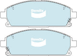 Brake Pads H/Duty Bendix DB1333HD for Nissan X-Trail T30 SUV 4x4 2.5LTP QR25DE