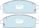 Brake Pads H/Duty Bendix DB1333HD for Nissan X-Trail T30 SUV 4x4 2.5LTP QR25DE