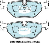 Brake Disc Pad Set  Bendix DB1334 Ult For BMW 5 Z3 E39 E36 520i 523i 525i 530i