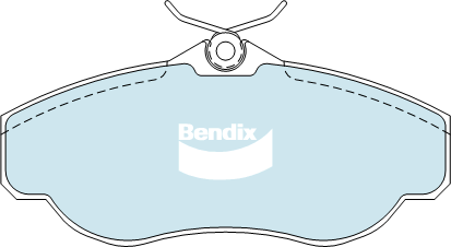 Brake Pads 4WD/SUV Bendix DB13364WD for Land Rover Discovery L319 SUV 5.0 V8 4x4 5.0LTP 508PN