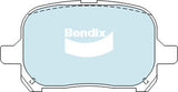 Brake Pads General CT Bendix DB1345GCT for Toyota Avalon MCX10 Sedan 3.0LTP 1MZ FE