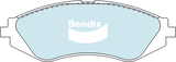 Brake Pads General CT Bendix DB1347GCT for Holden Viva JF Hatchback i 1.8LTP F18D3